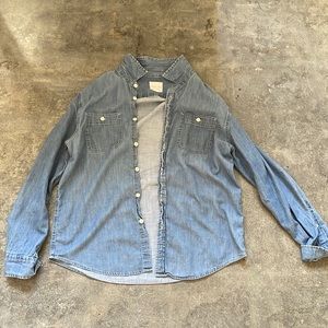 American Eagle Denim Jacket (Size Large)